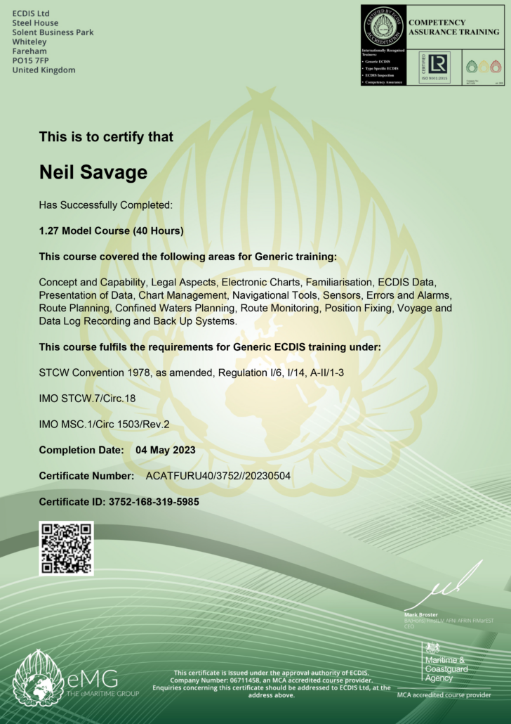 1.27-Generic certificate