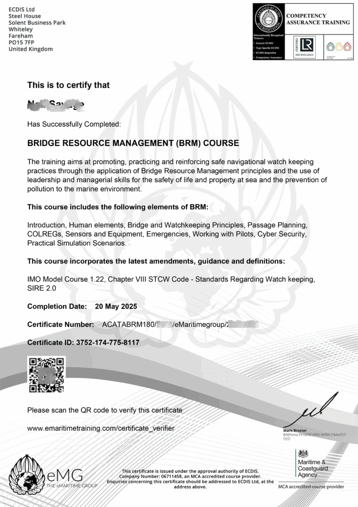 BRM-Certificate-eMaritime-Training