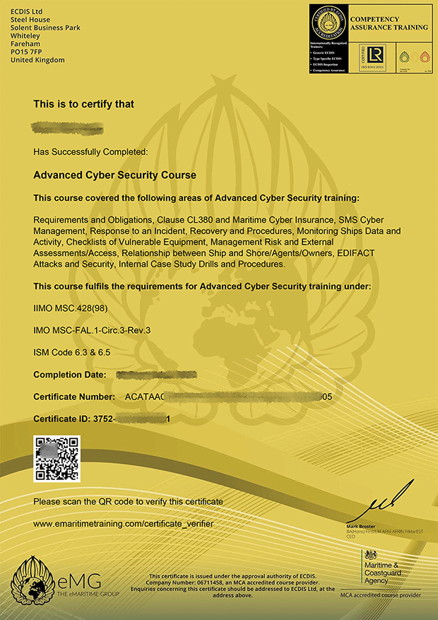 Advanced-Cyber-Security-Course-eMaritime-Training-sample